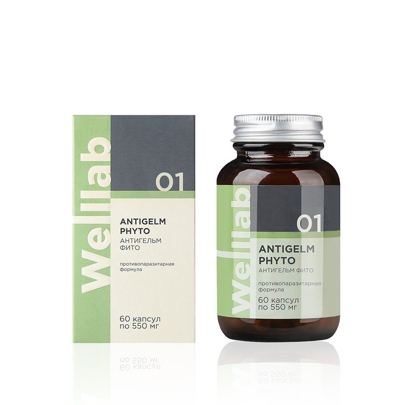 Бад с антипаразитарным действием Welllab ANTIGELM PHYTO