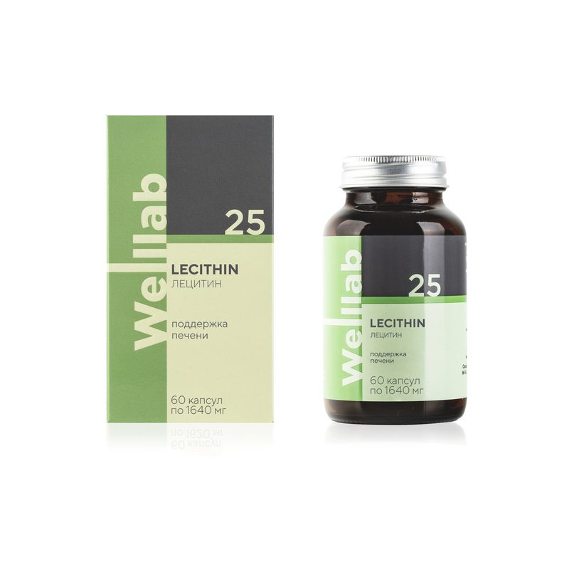 Бад с натуральными фосфолипидами Welllab LECITHIN