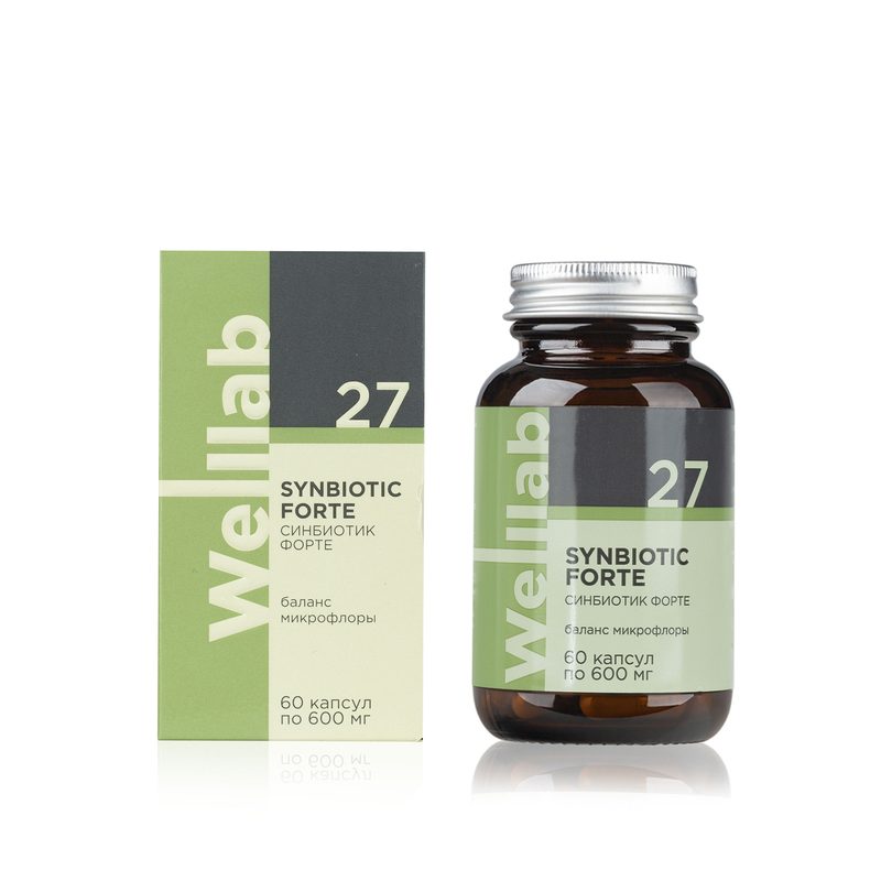 Бад с пробиотиками и пребиотиками Welllab Synbiotic Forte