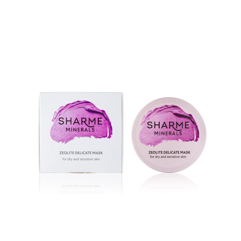 Цеолитовая деликатная маска Sharme Minerals для сухой и чувствительной кожи