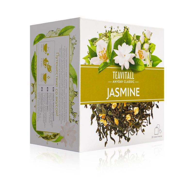Чай зеленый TEAVITALL ANYDAY CLASSIC «жасмин»