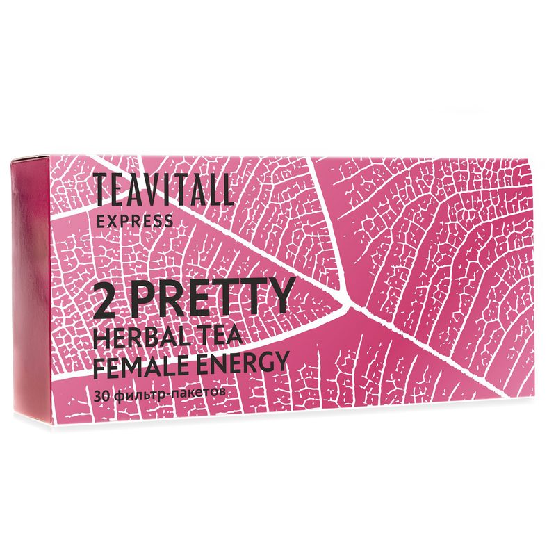 Чайный напиток для женского здоровья TeaVitall Express Pretty 2