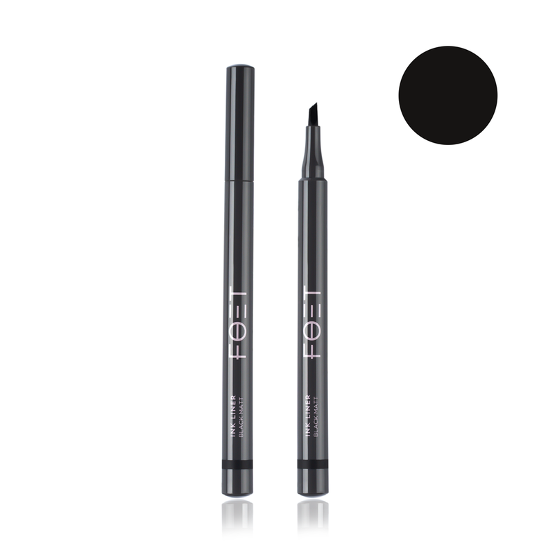 Фломастер-подводка для глаз Foet Ink liner «черный матовый», 1