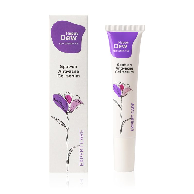 Гель-сыворотка анти-акне точечного нанесения Happy Dew Expert Care
