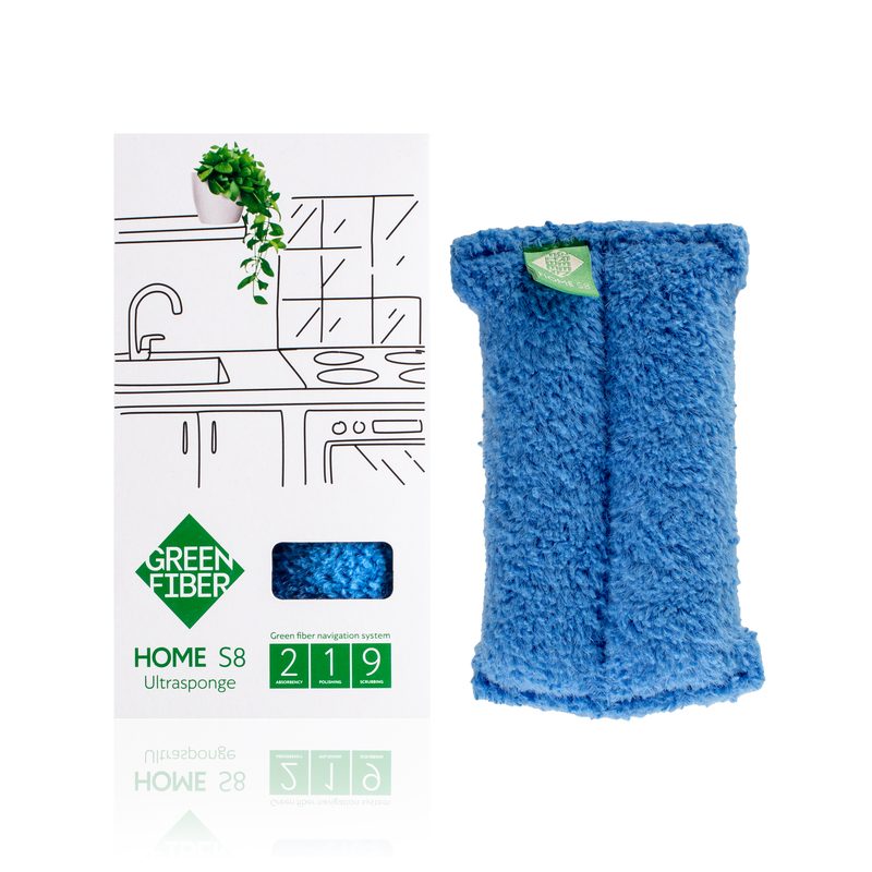 Губка инволвер Green Fiber HOME S8