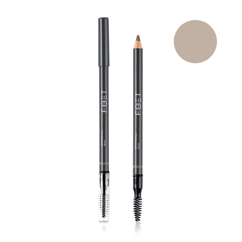 Карандаш для бровей Foet Brow Pencil «бежевый», 1