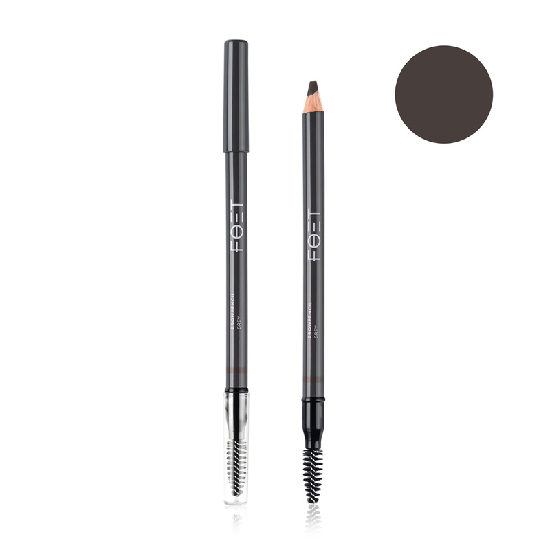 Карандаш для бровей Foet Brow Pencil «серый», 1