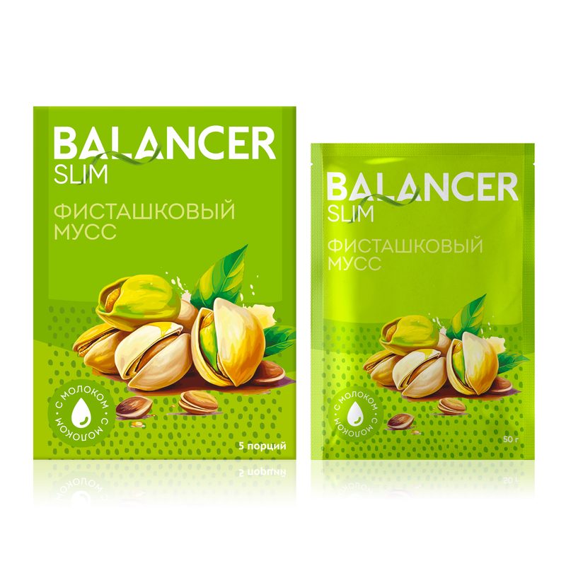 Коктейль BALANCER SLIM со вкусом «фисташковый мусс»