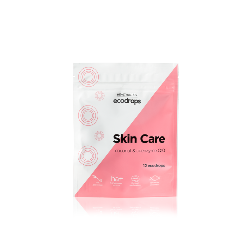 Леденцы для улучшения состояния кожи Healthberry Ecodrops Skin Care