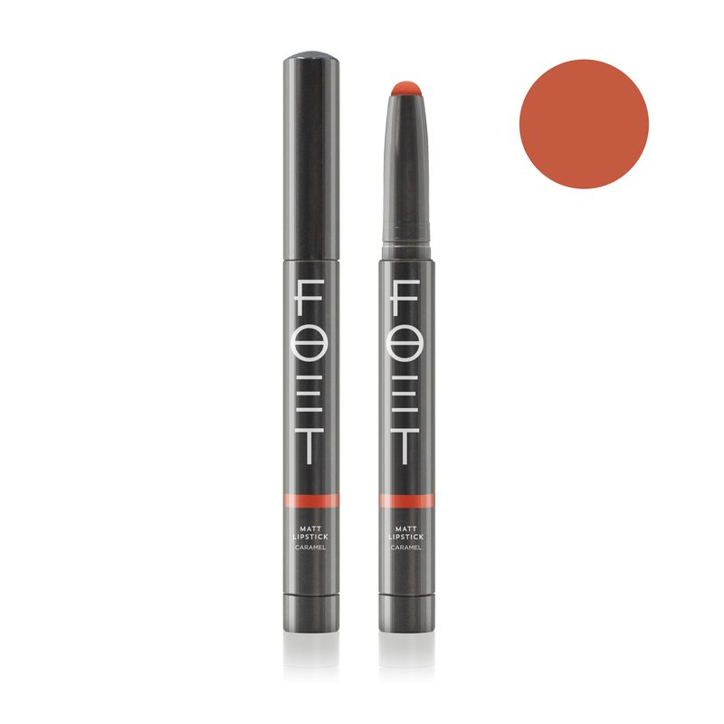Матовая помада Foet Matt Lipstick «карамель», 1