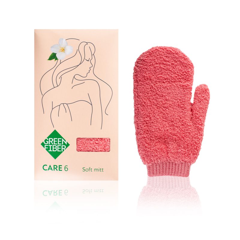 Мочалка мягкая Green Fiber CARE 6