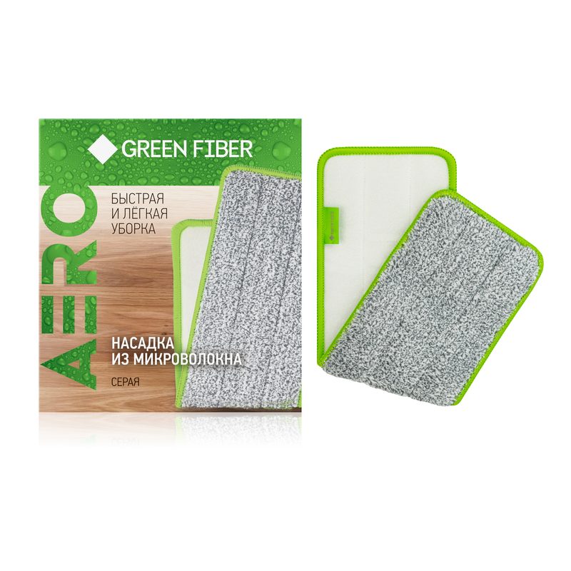 Насадка для швабры с распылителем Green Fiber AERO