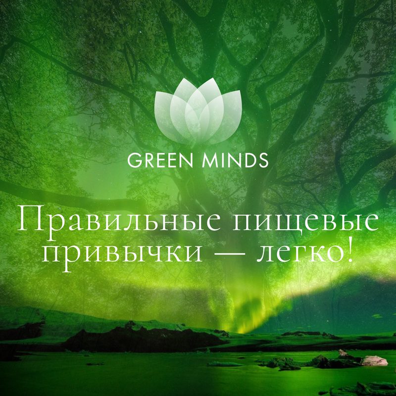 Нейромедитация GREEN MINDS «правильные пищевые привычки — легко!»
