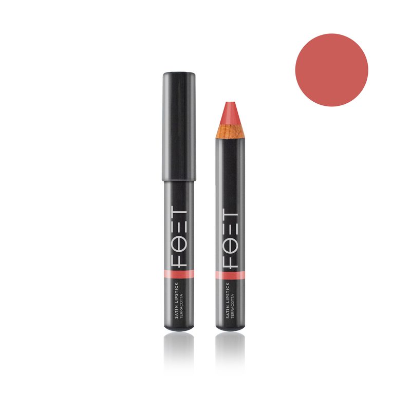 Сатиновая помада Foet Satin Lipstick «терракотовый», 2