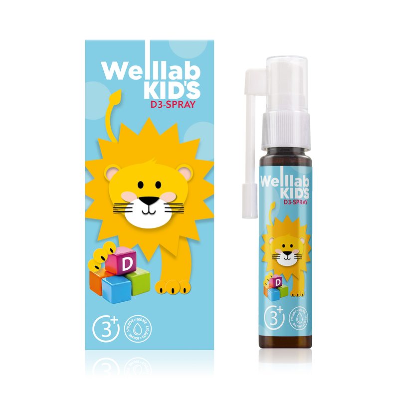 Спрей с витамином D3 WELLLAB KIDS VITAMIN D3, 23