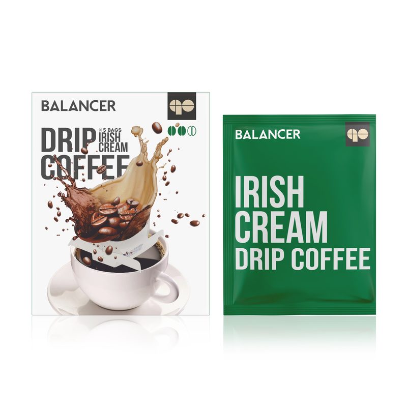 Свежеобжаренный натуральный молотый кофе BALANCER со вкусом ирландского крема