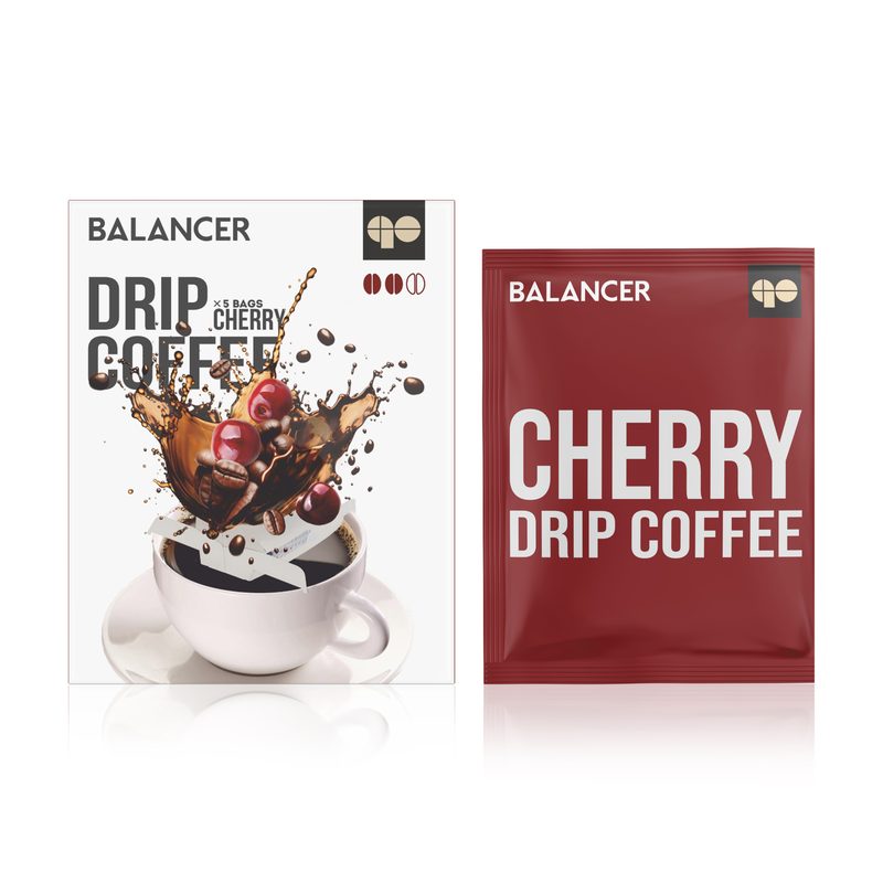 Свежеобжаренный натуральный молотый кофе BALANCER со вкусом черешни
